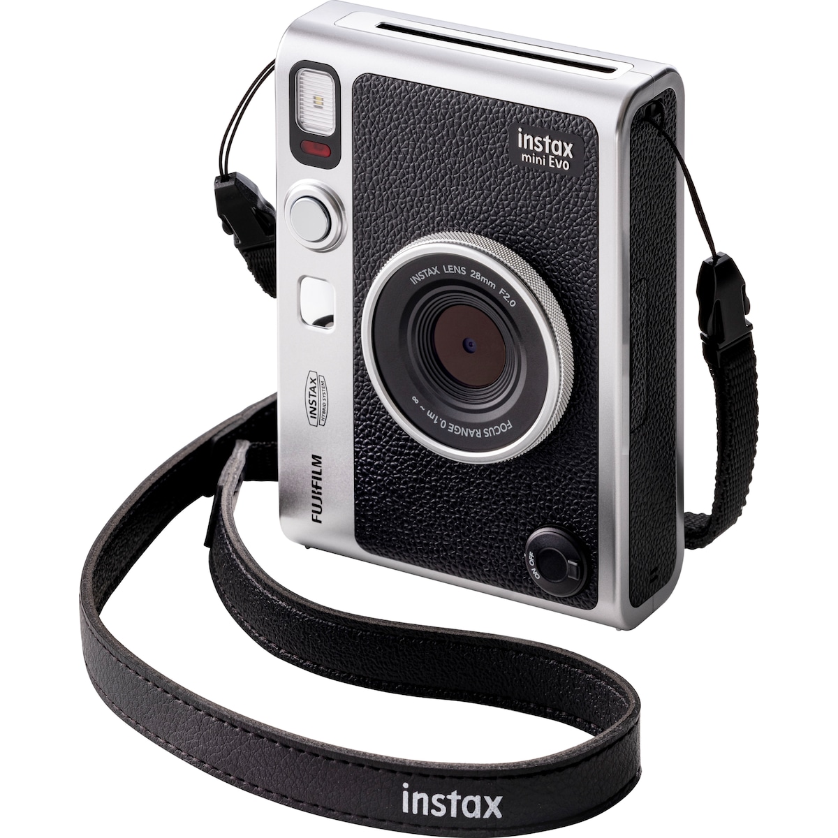 Fujifilm Instax Mini Evo kamera (sort)