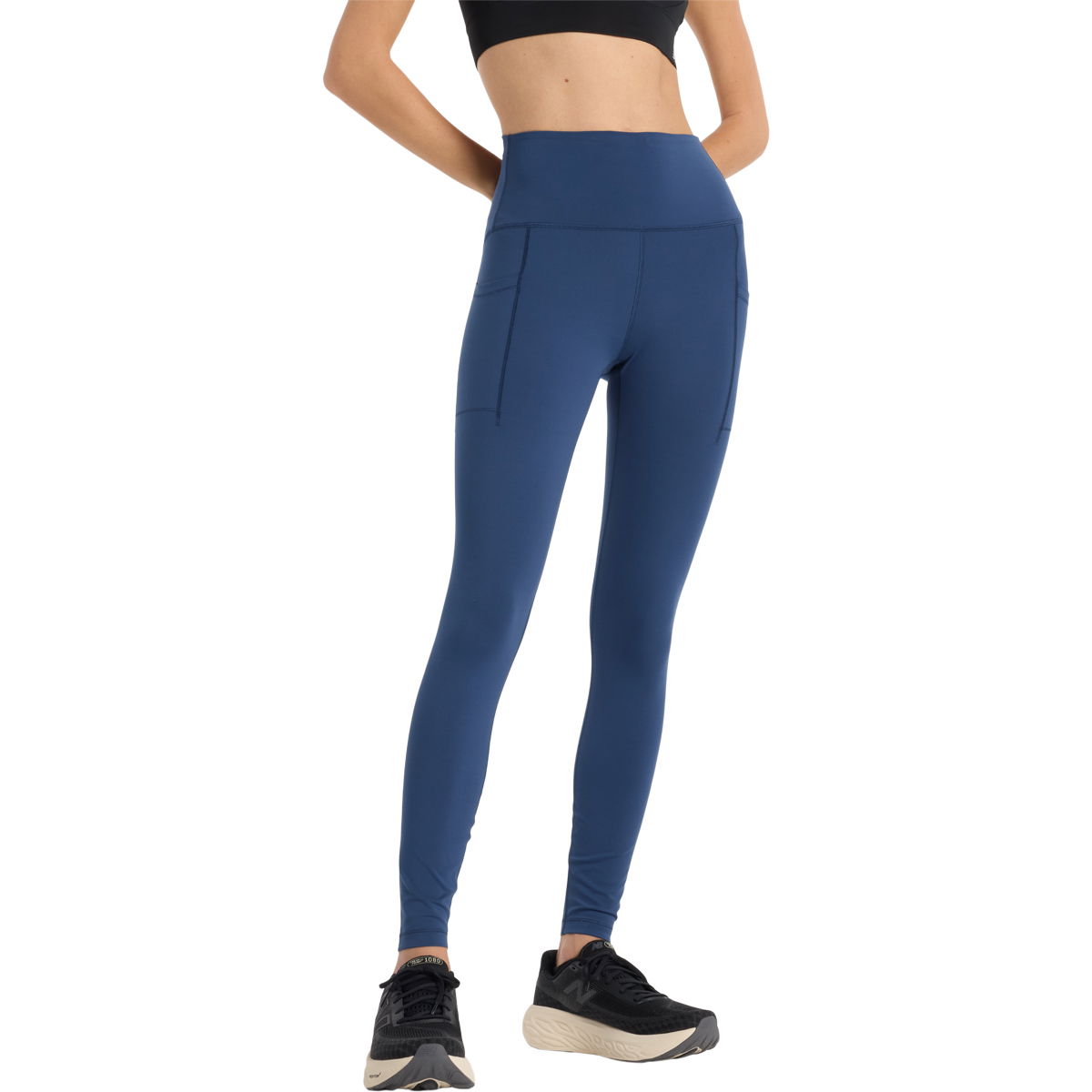 New Balance Sleek Pocket High Waist Træningstights Dame