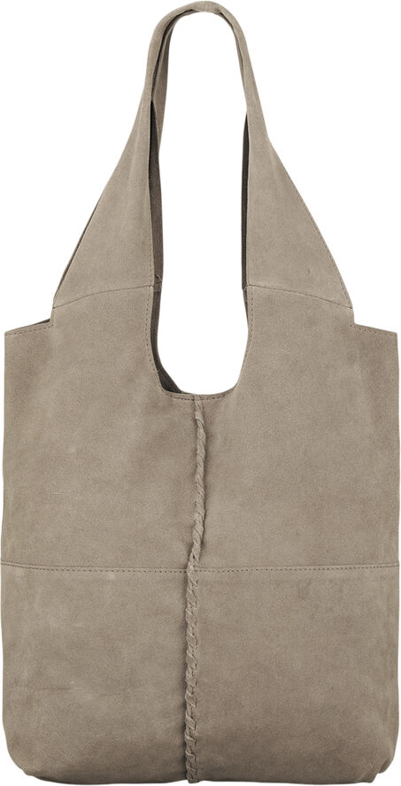 Becksöndergaard Suede Demi Bag Moral gray