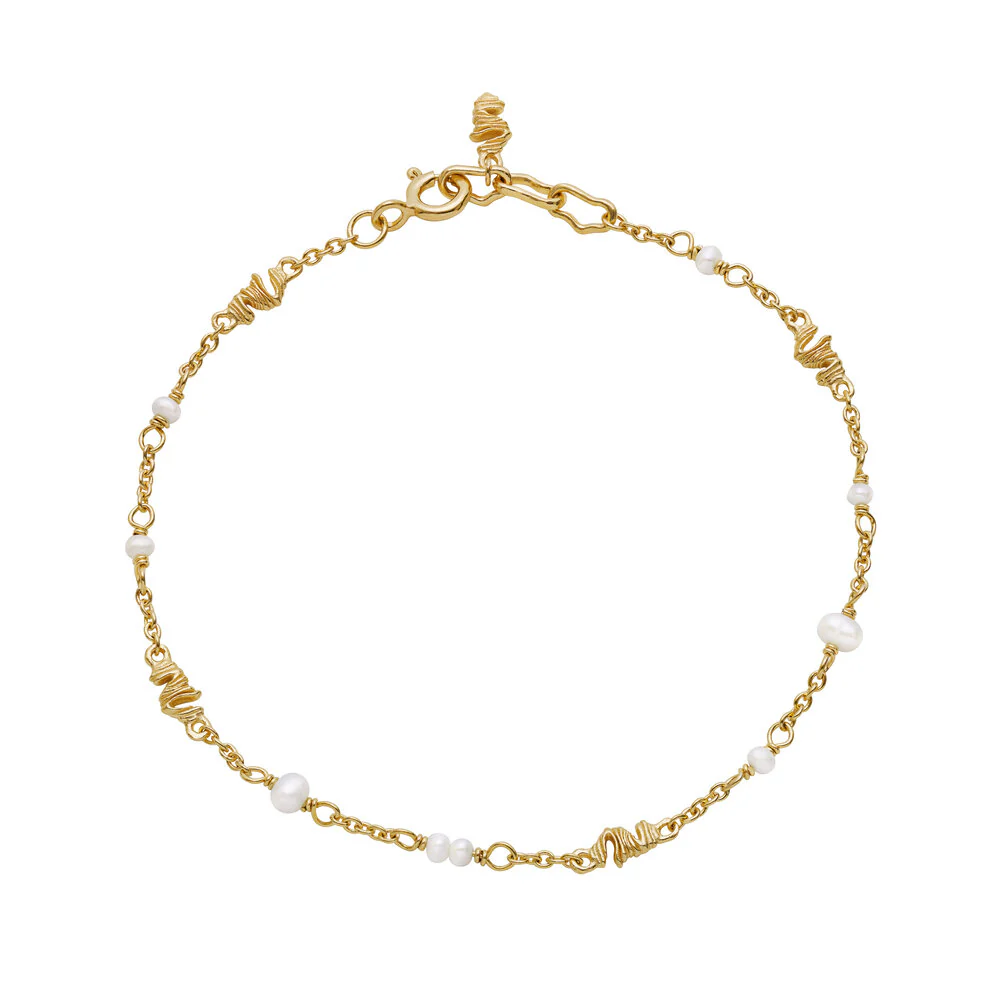 Maanesten  Mero armbånd - forgyldt