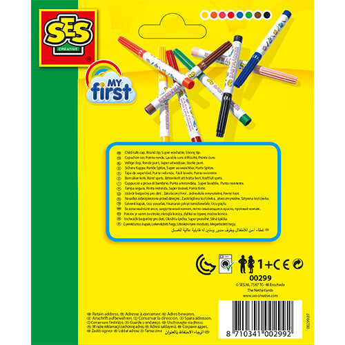 Ses creative peuterstiften - 8st