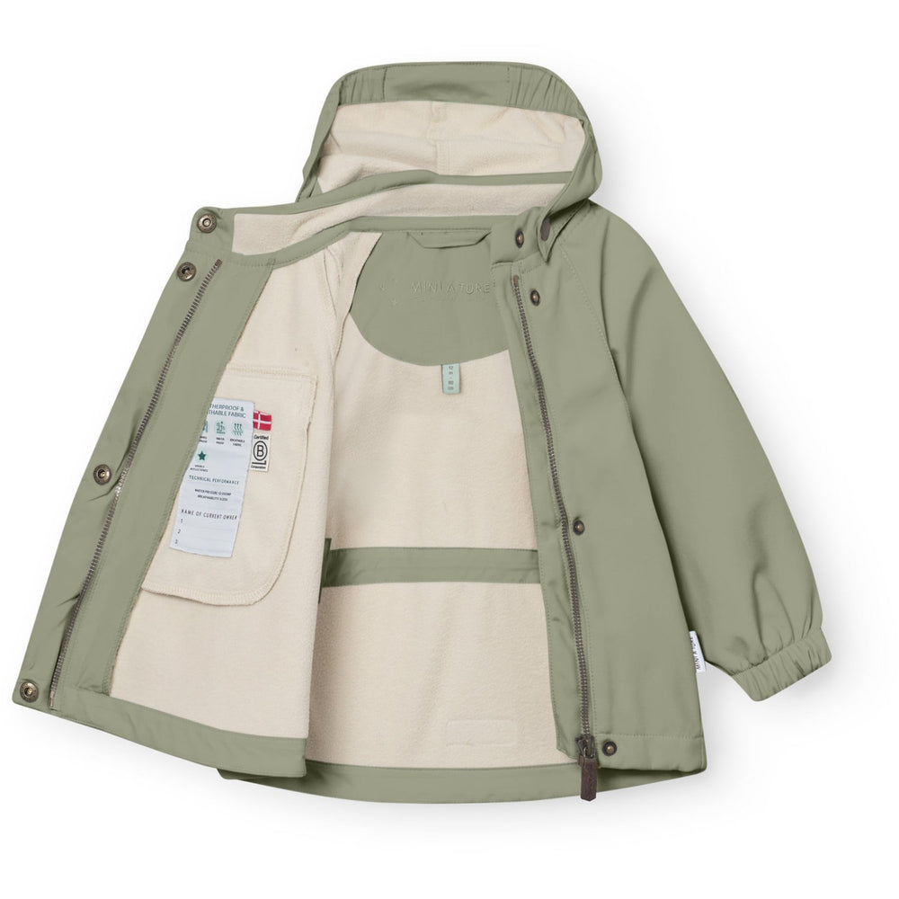 Køb Mini A ture Tea Green Matwai Softshell Jacket. Grs