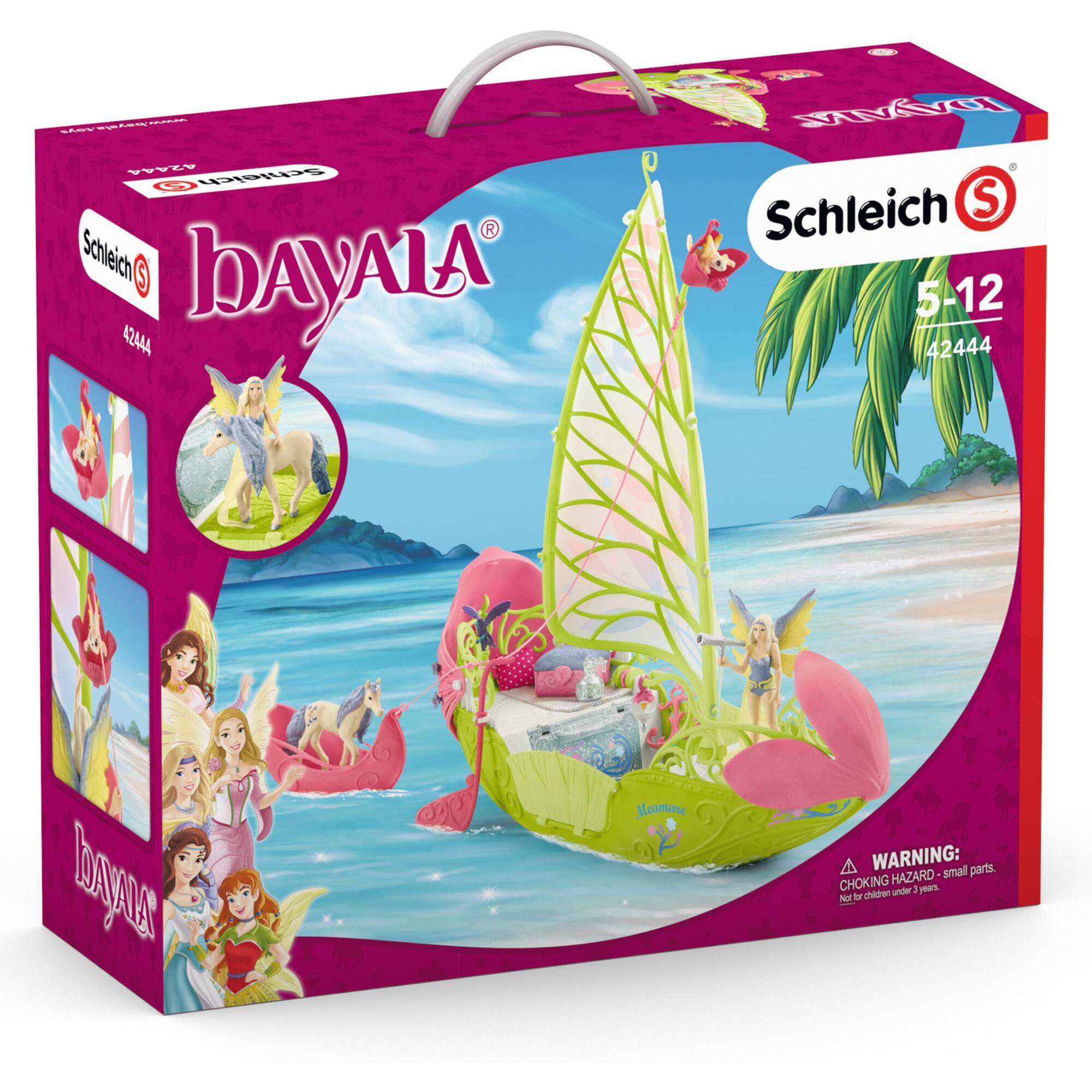 Schleich Spielfigur Bayala Seras magisches Blütenboot