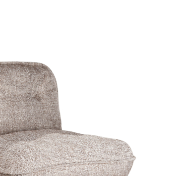 KARWEI fauteuil Liam gemêleerd bruin
