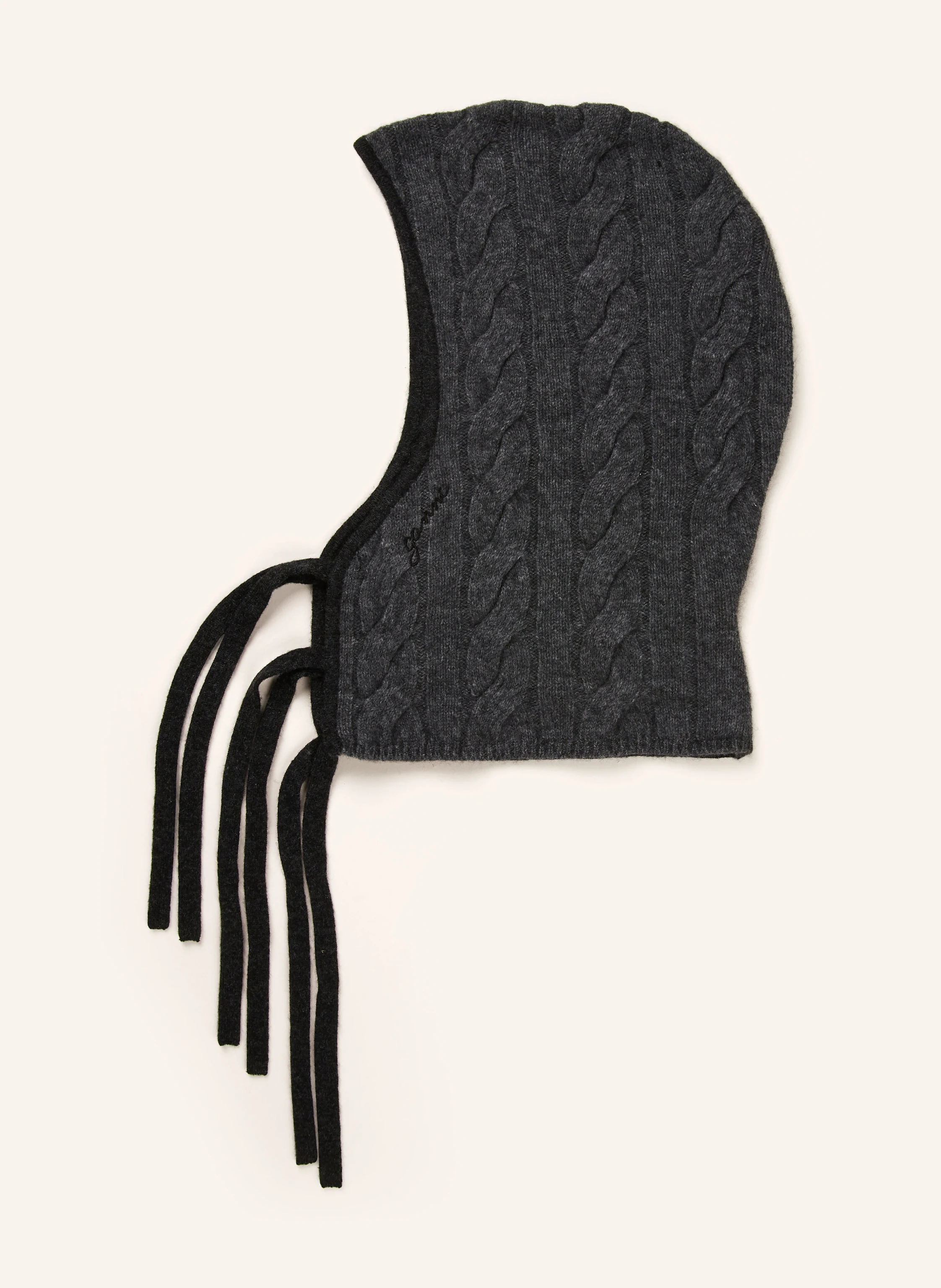 GANNI Balaclava mit Cashmere