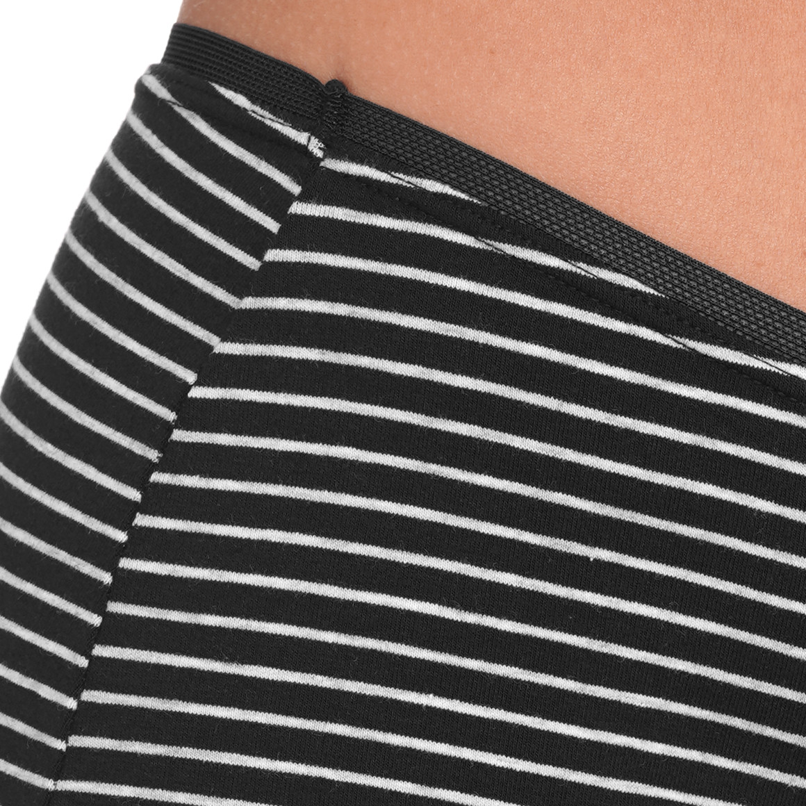 Gina Benotti 5 Damen Shorts aus Baumwolle weiss / schwarz / hellgrau