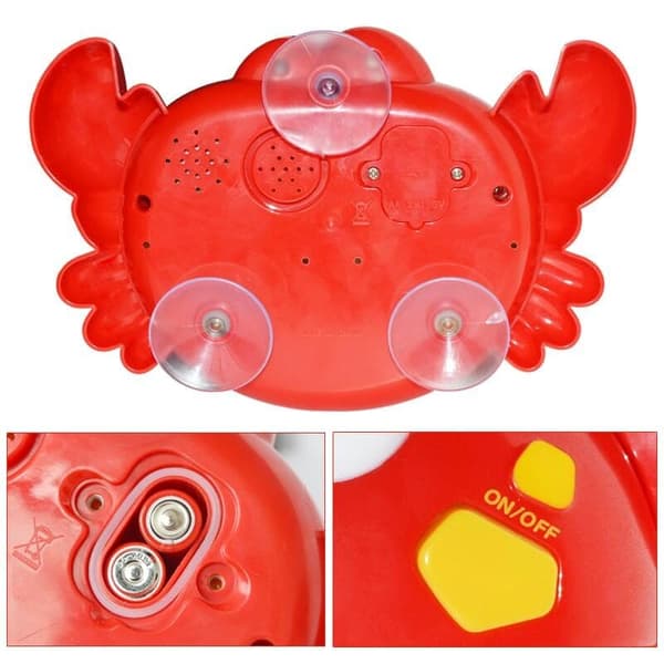 Bubble Crabbly - Spillene Badeleke / Boble maskin krabber