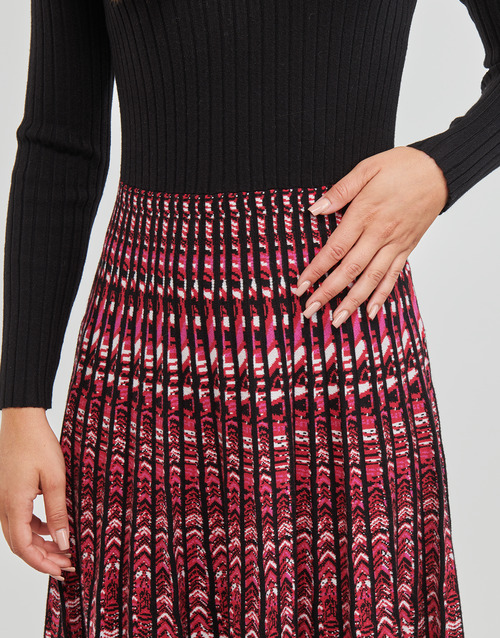 Derhy - GILLIAN ROBE - Noir / Rouge
