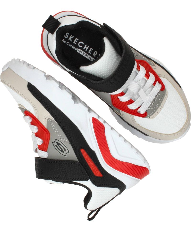 Skechers Uno Lite Sneakers Wit Jongens