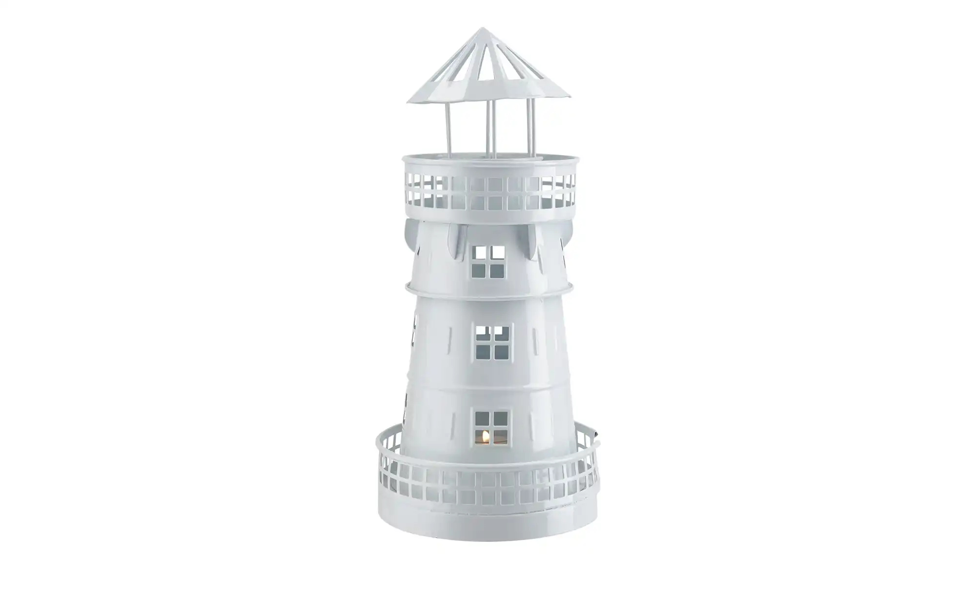Teelichthalter Leuchtturm