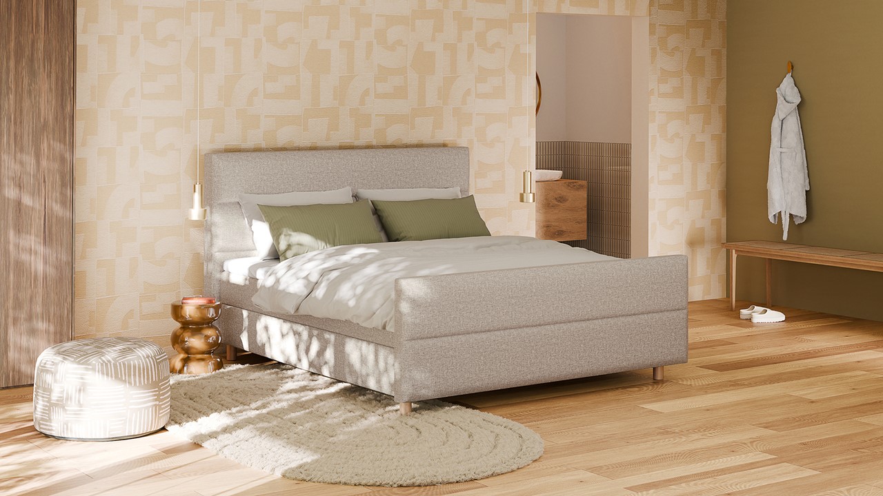 Boxspring Mica - Bold touch pale
