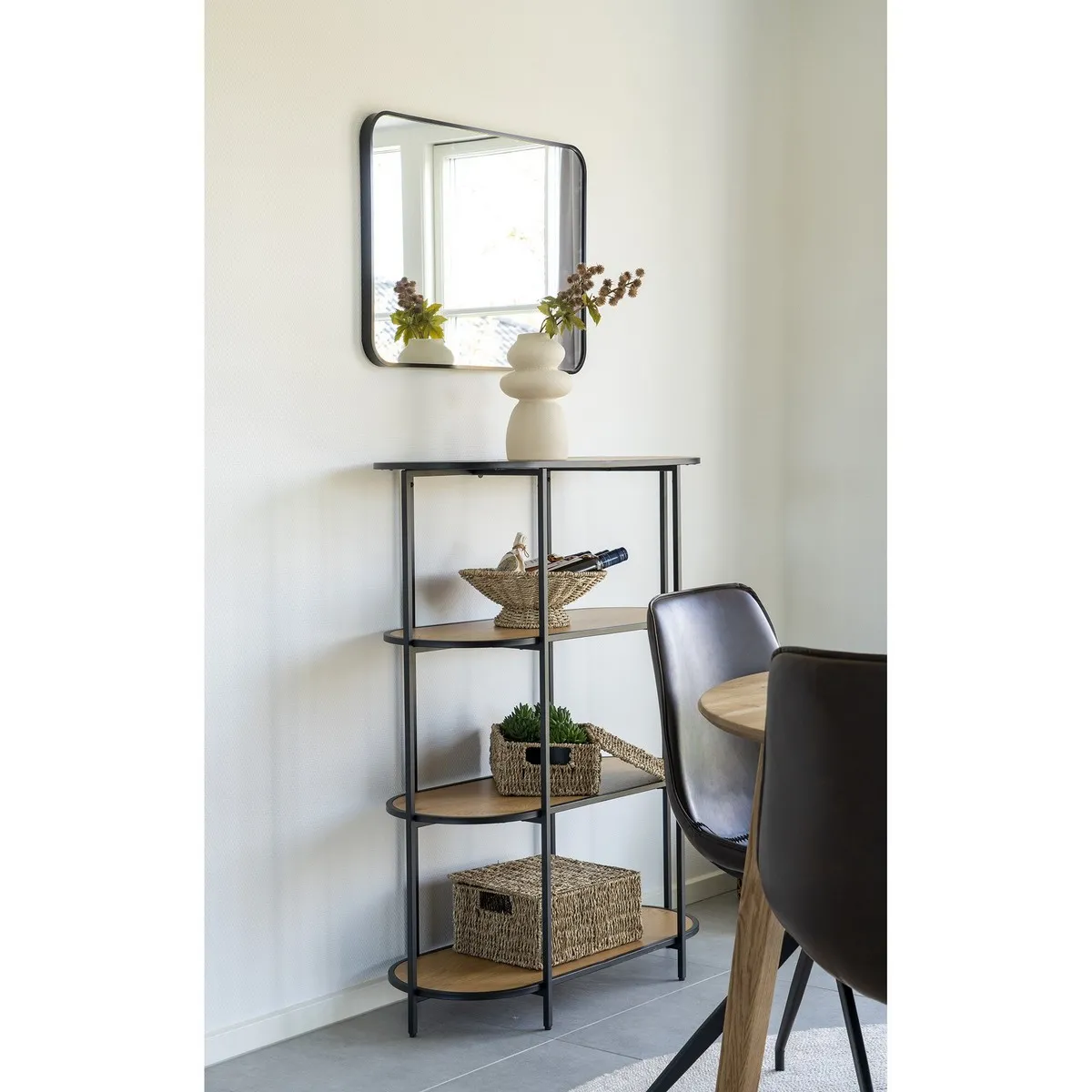 EPIKASA Lot de 2 Paniers Décoratifs Venoso - Marron