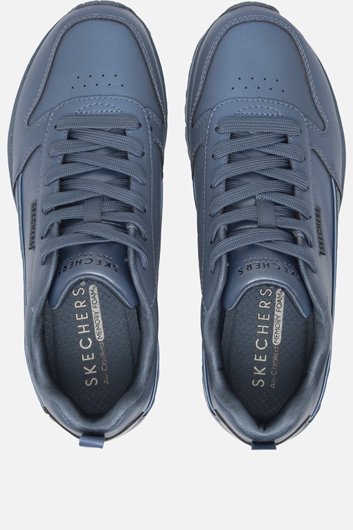 Skechers Uno Galactic Gal Metallic Sneakers blauw