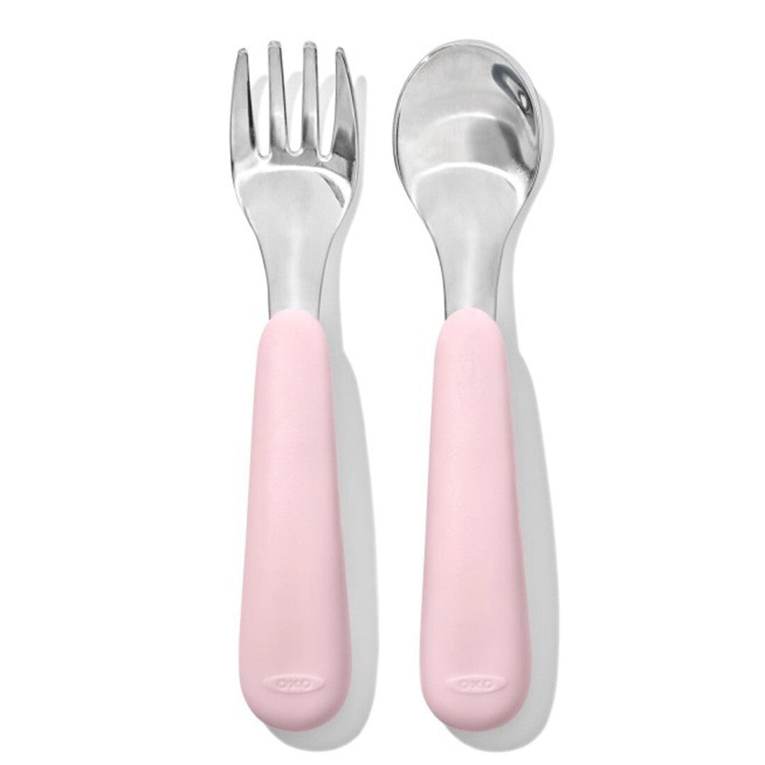 Oxo tot kinderlepel en -vork reisset - blossom