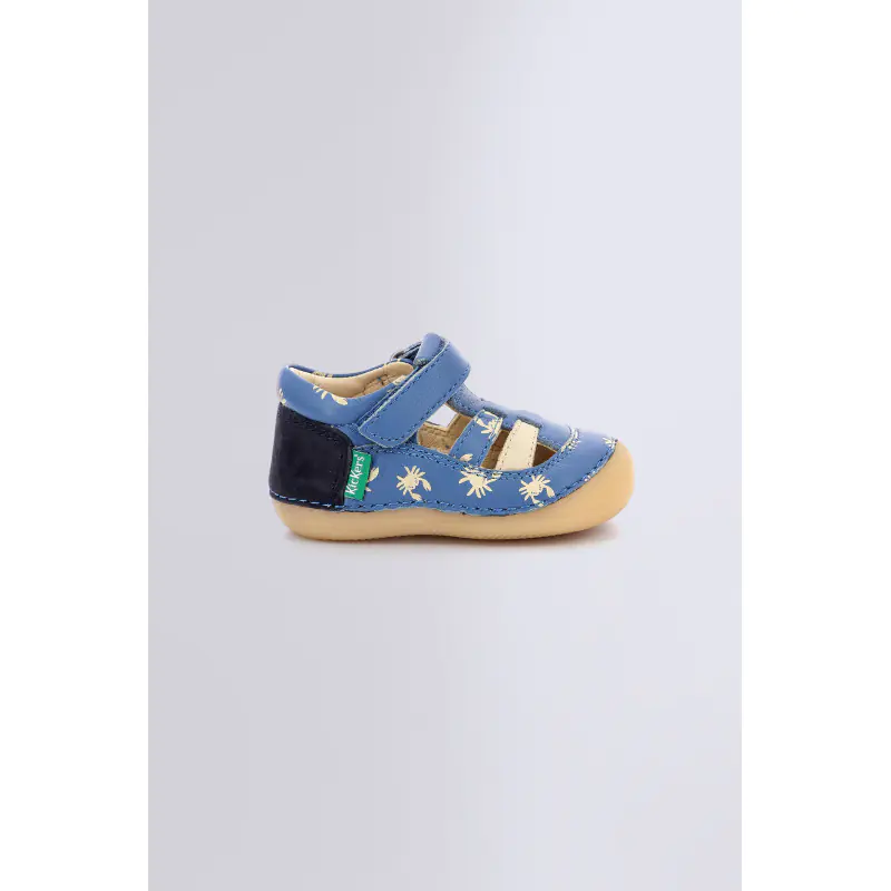 Sushy Bleu crabe SALOMÉS Cuir Garçon