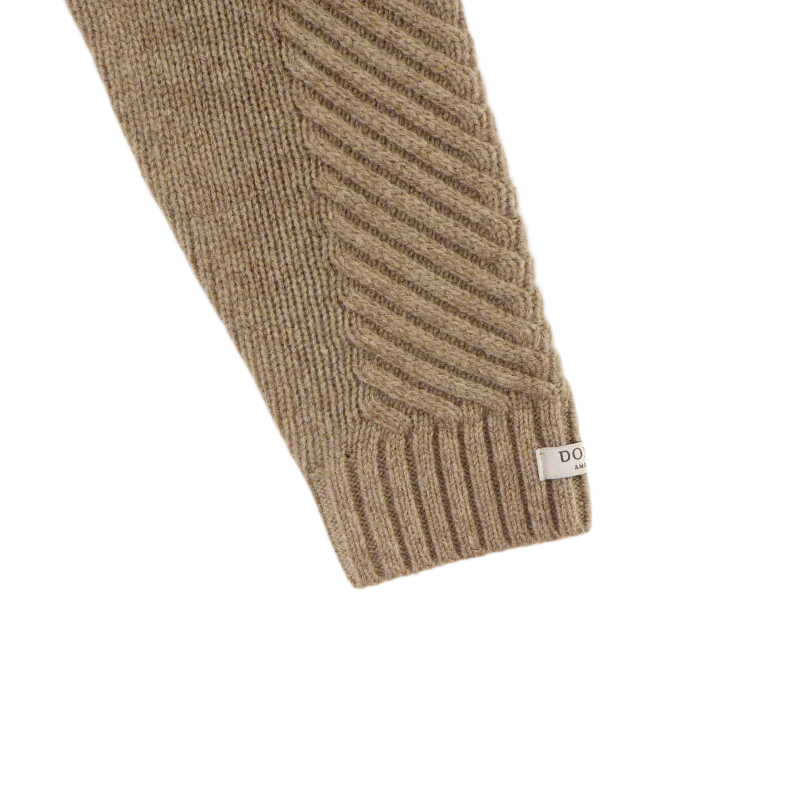 Geeratz Merino Wool Sweater | Stag | Milk Chocolate Melange