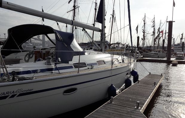 Mondscheinsegeln in Hamburg