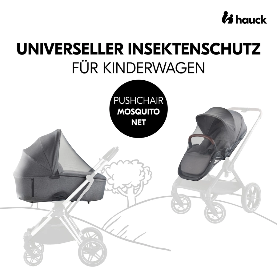 hauck Universal Moskitonetz Grey