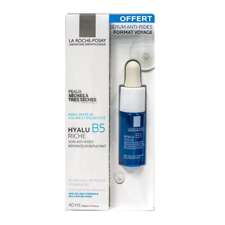 Hyalu B5 riche soin anti-rides 40ml + sérum
