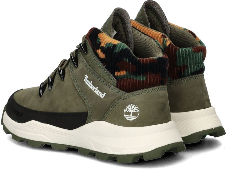 Timberland - Brooklyn - Veterboots - Groen - Nubuck - ReBOTL-materiaal