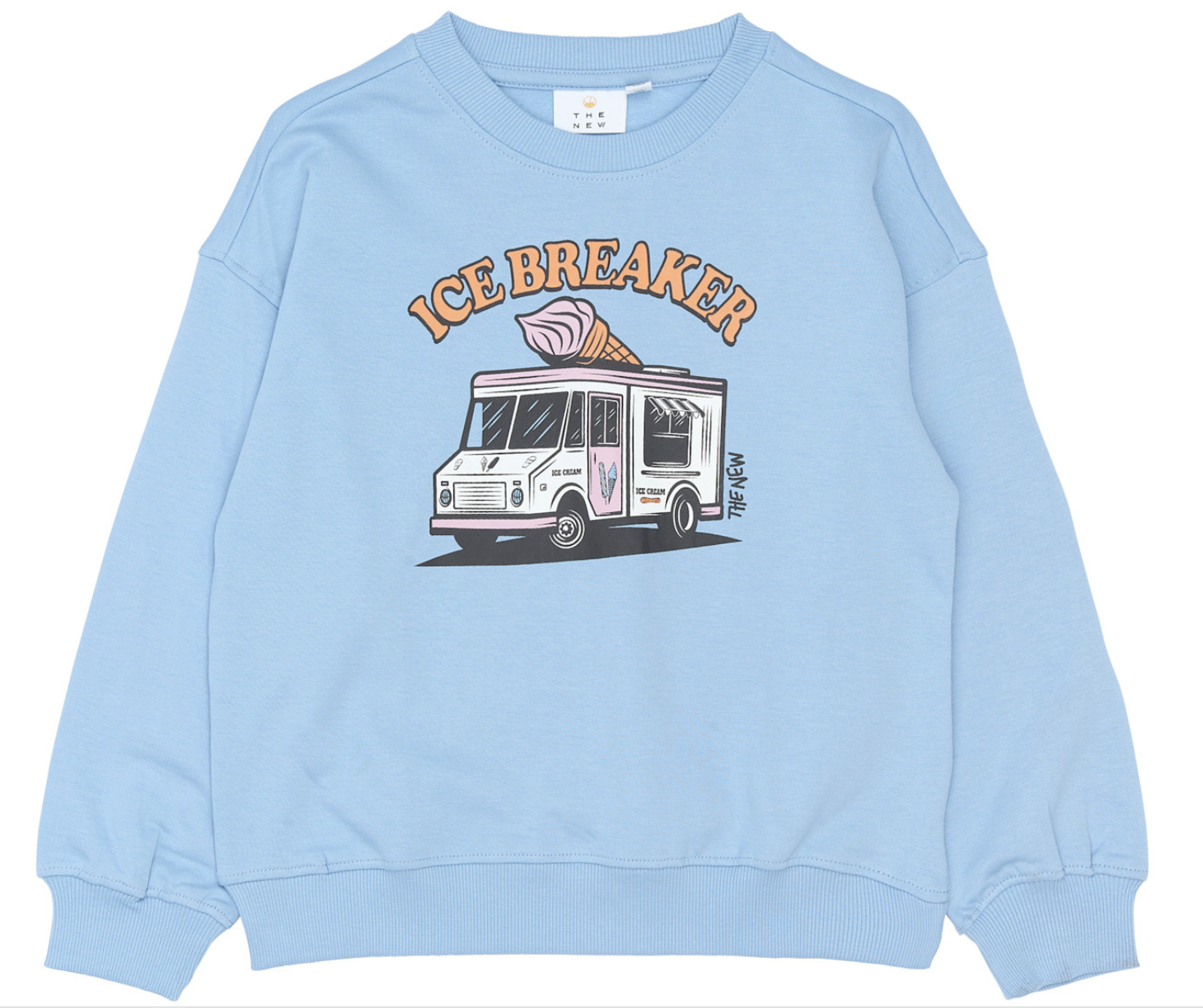The New The New sweatshirt Stefan feather gray aop