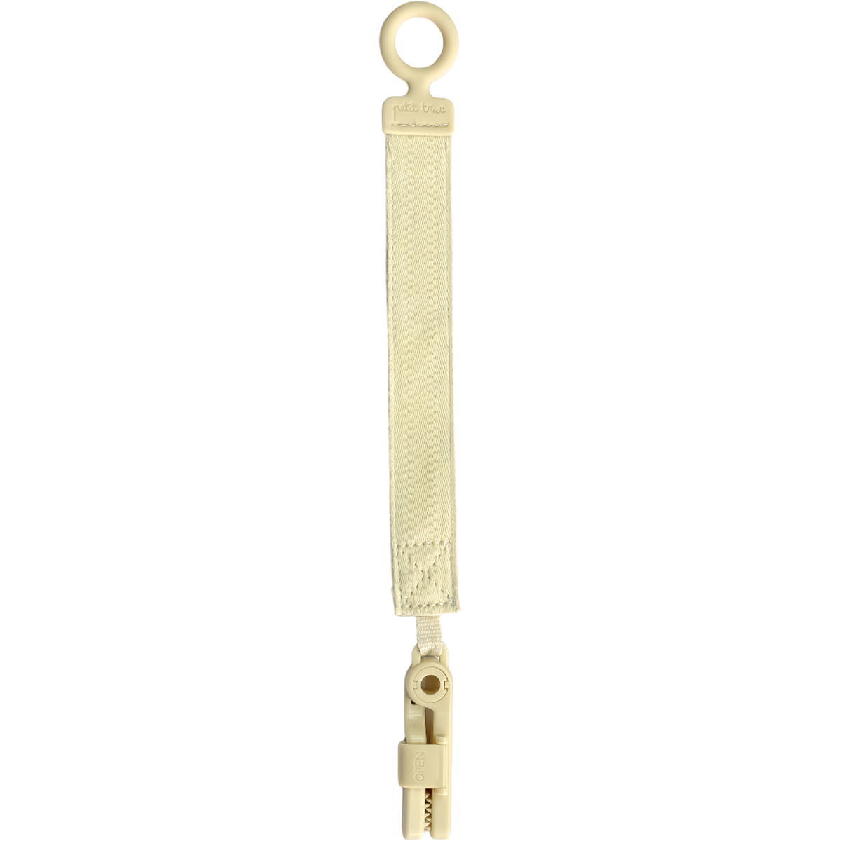petit trucpetit truc   1-Klick Schnullerclip vanilla