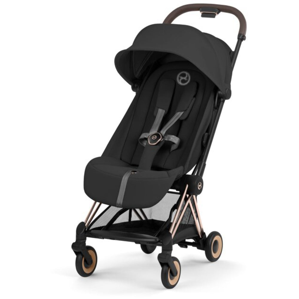 Køb Cybex Sepia Black/Black Coÿa Comfort Rosegold