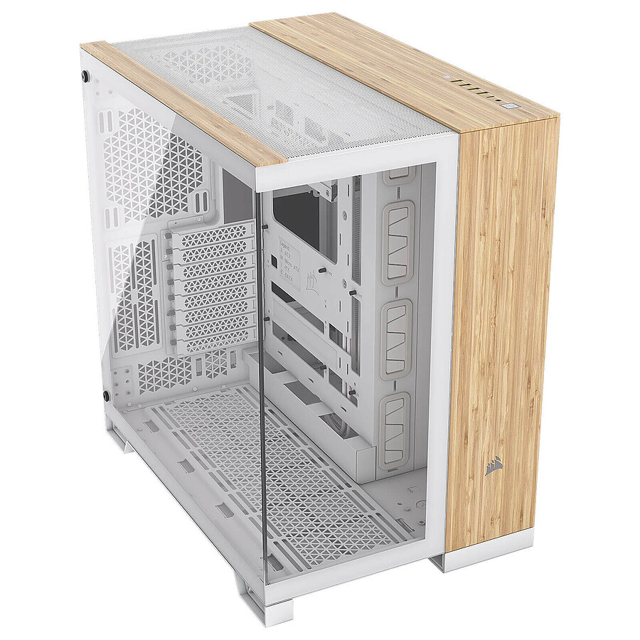 Corsair 6500X - Blanc/Bambou