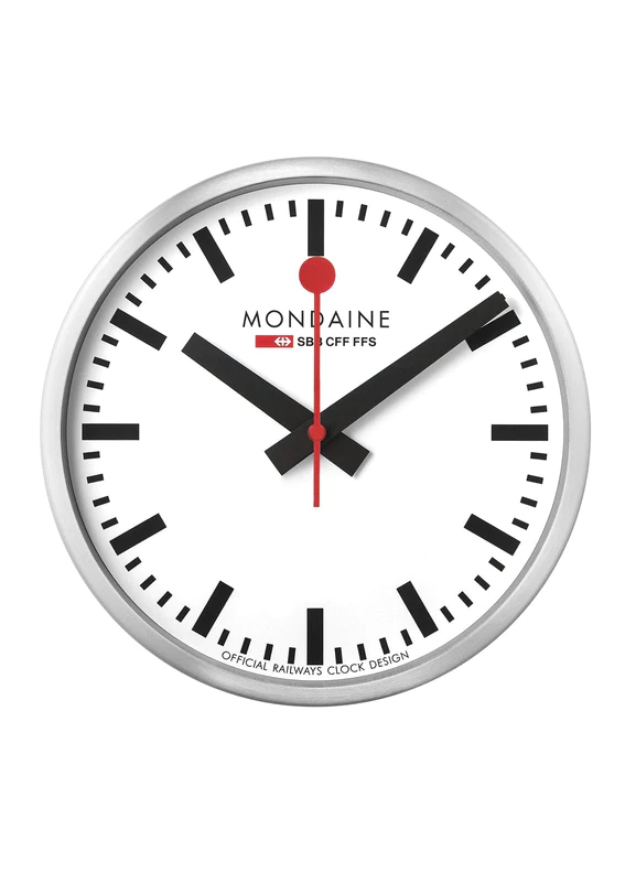 Mondaine SBB Stop2go WiFi Smart Wanduhr 25cm MSM.25S11