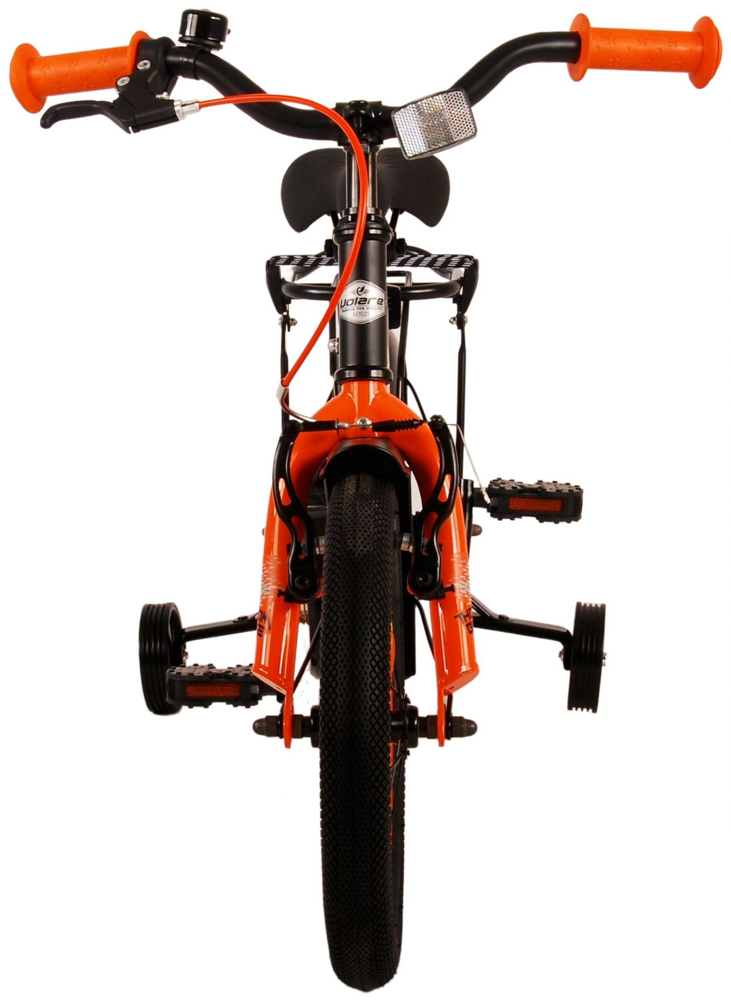TPFSports Thombike Kinderfahrrad - Jungen - 14 Zoll - Rücktritt + Handbremse - Schwarz/Blau
