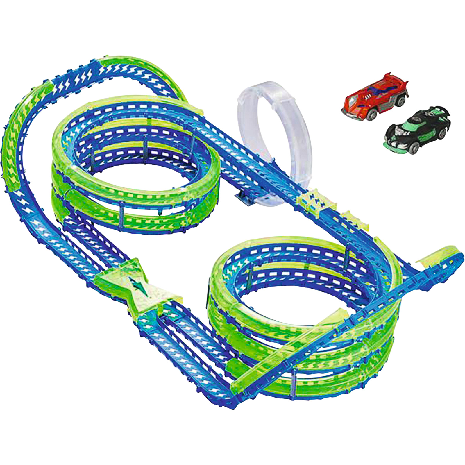 Super-Helix Speedway Rennbahn 2 Autos