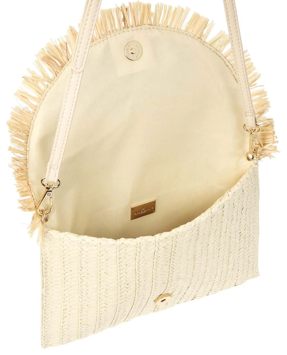 Tasche - Beige Raffia