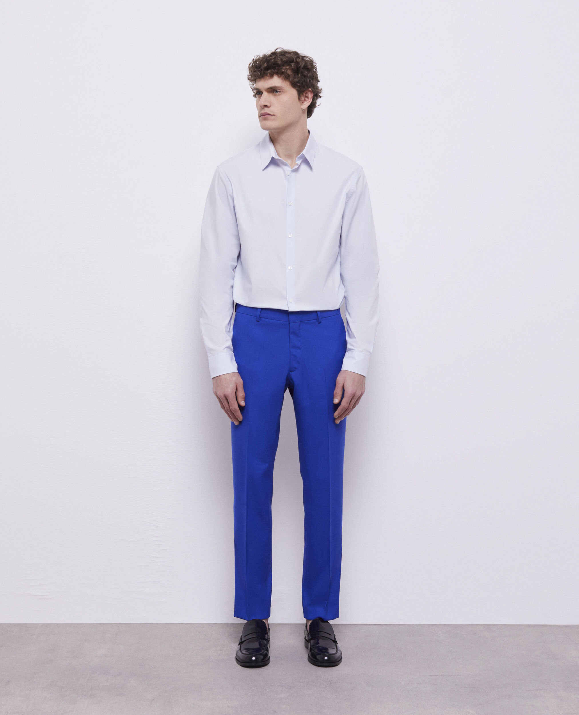 Pantalon de costume bleu