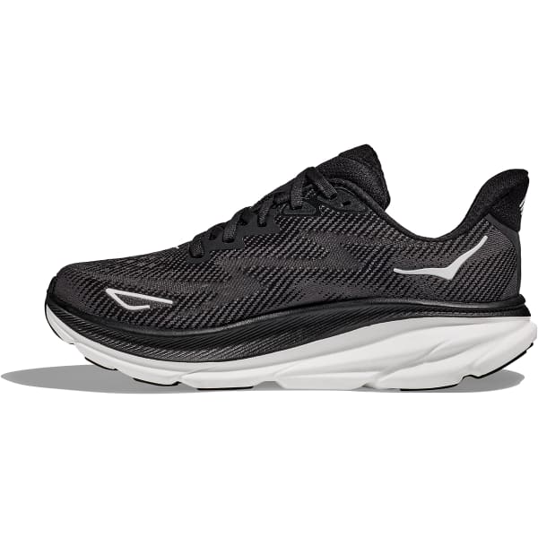 Chaussure running HOKA ONE ONE CLIFTON 9 BLACK / WHITE