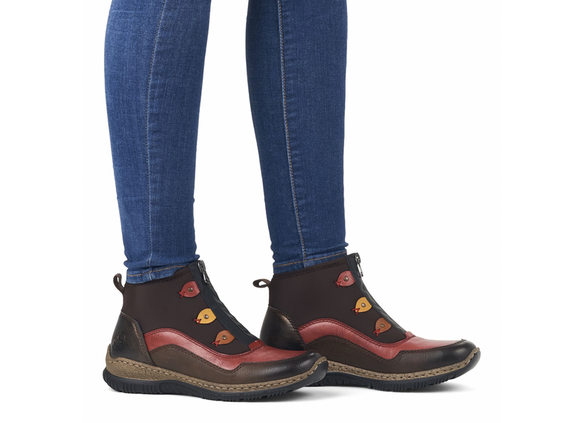 N3277 marron rouge
