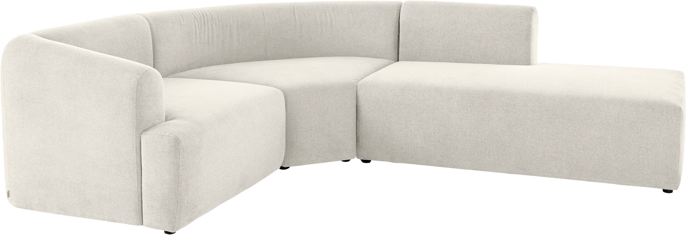 LeGer Home by Lena Gercke Ecksofa »LYZA L-Form links/rechts, Modularsofa, Masse B/T/H: 211/267/74 cm« als Modul oder separat verwendbar, für individuelle Zusammenstellung