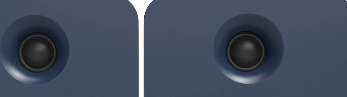 Kanto REN Bleu (la paire) Enceintes sans fil hi-fi