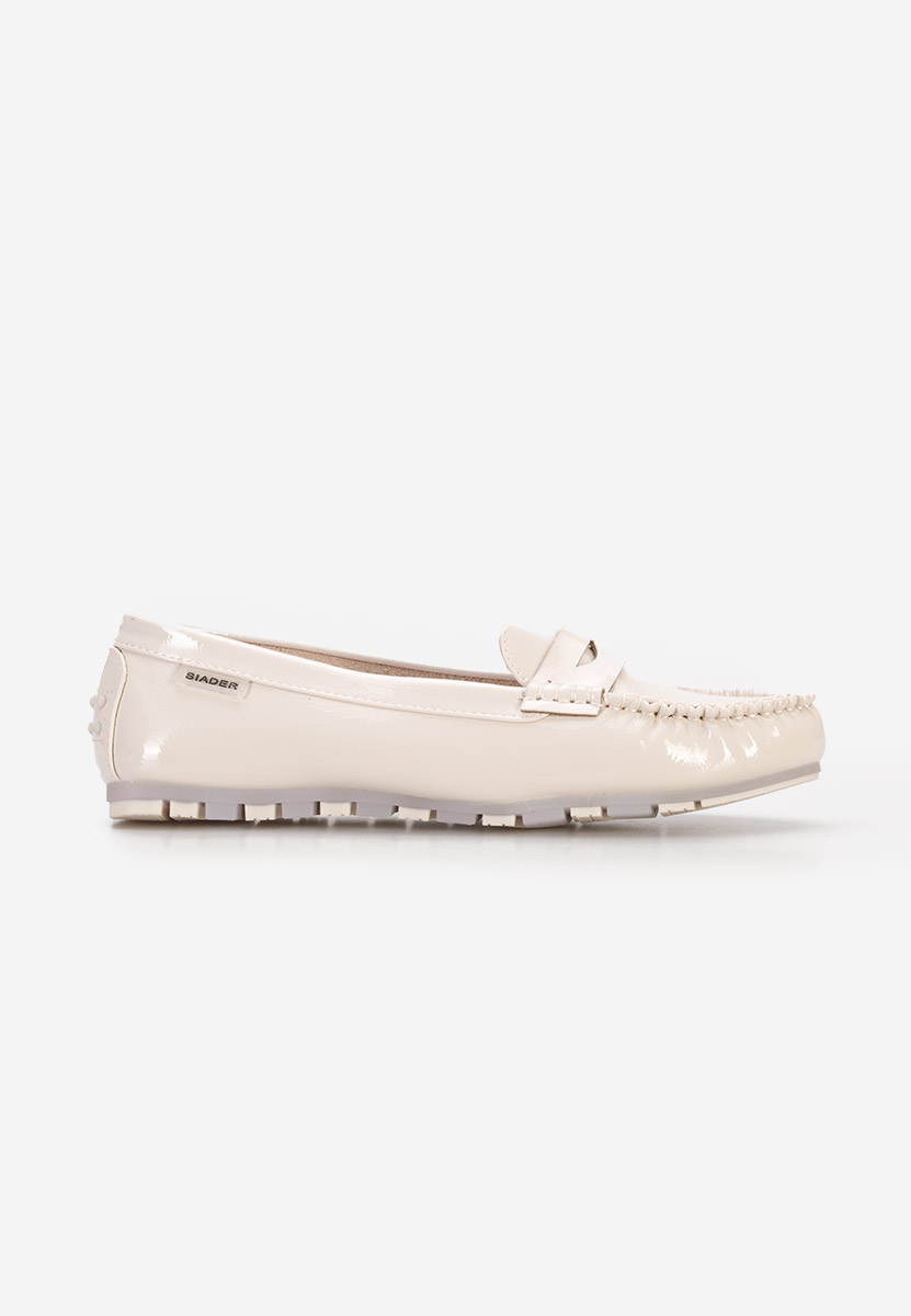 Mocassins femme beige Luminia
