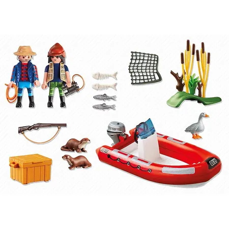 PLAYMOBIL® 5559 Schlauchboot mit Wilderern