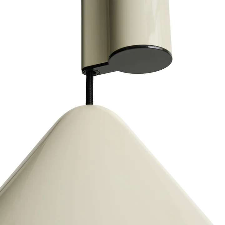 HAY - Compass Pendelleuchte, höhenverstellbar, Ø 43 cm, soft black