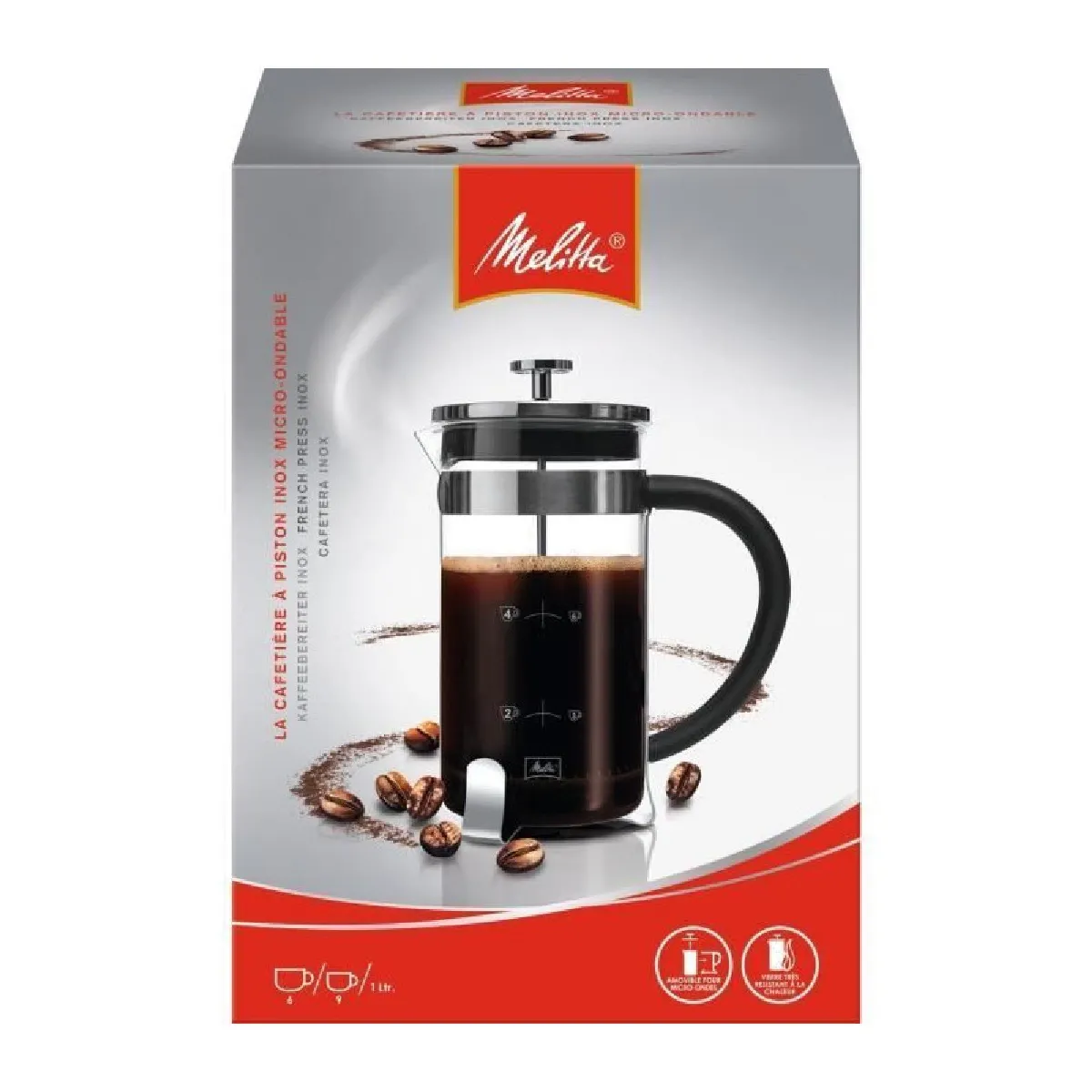 Melitta Cafetiere à Piston Premium