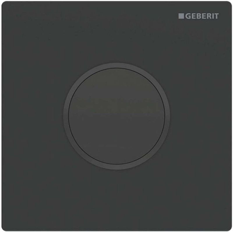 Geberit - Type 10 - Bedieningsplaat Urinoir - Mat Zwart - RVS