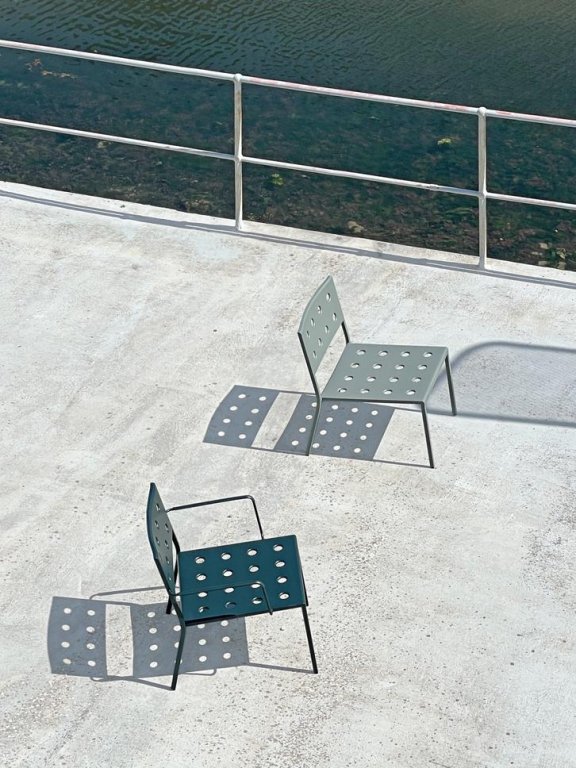 Hay Balcony fauteuil anthracite