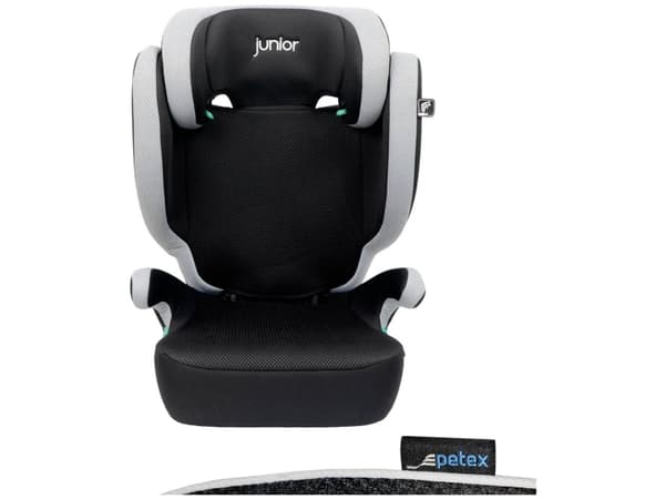 Petex Basic Plus 1601 grau HDPE nach ECE R129 Barnesæde Grå
