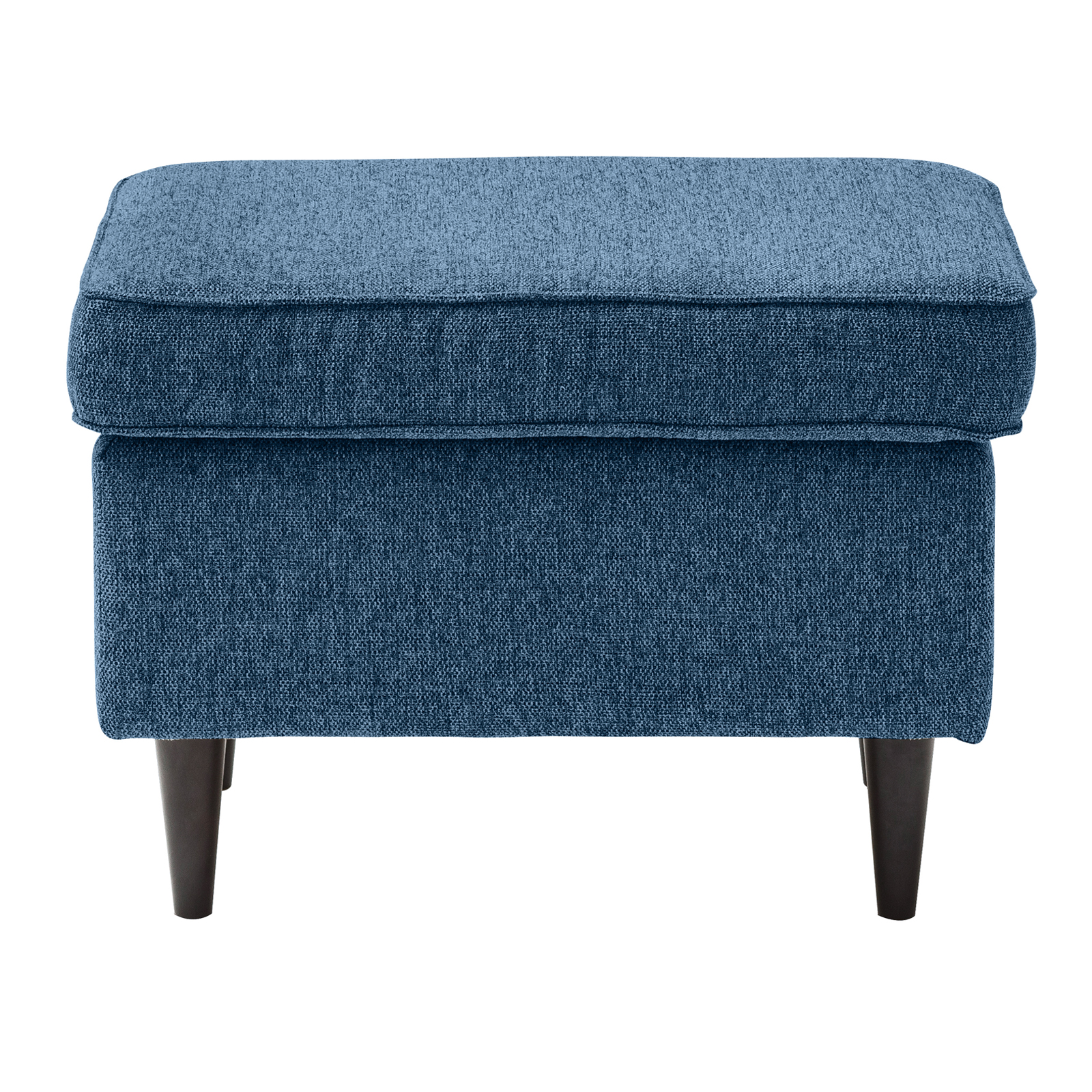 Hocker - dunkelblau - Webstoff