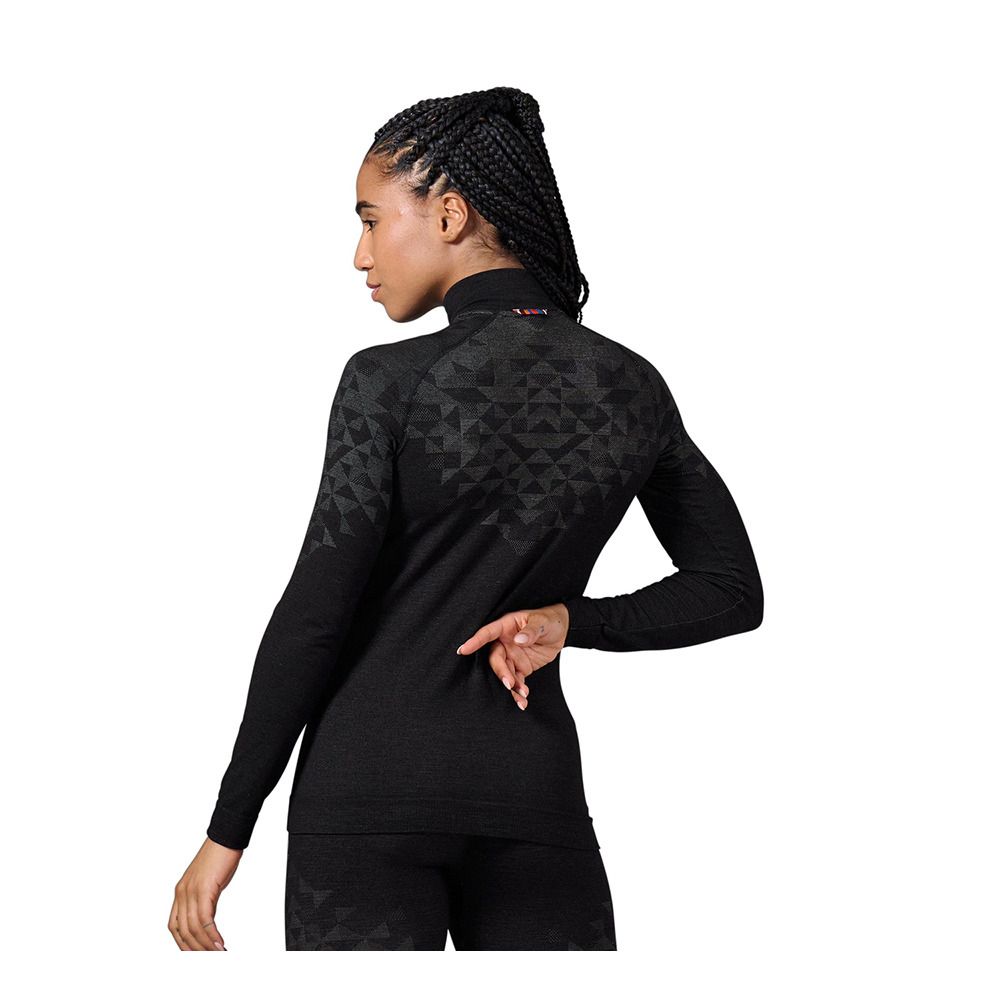 Odlo KINSHIP PW 200 - Sous-couche Femme black melange