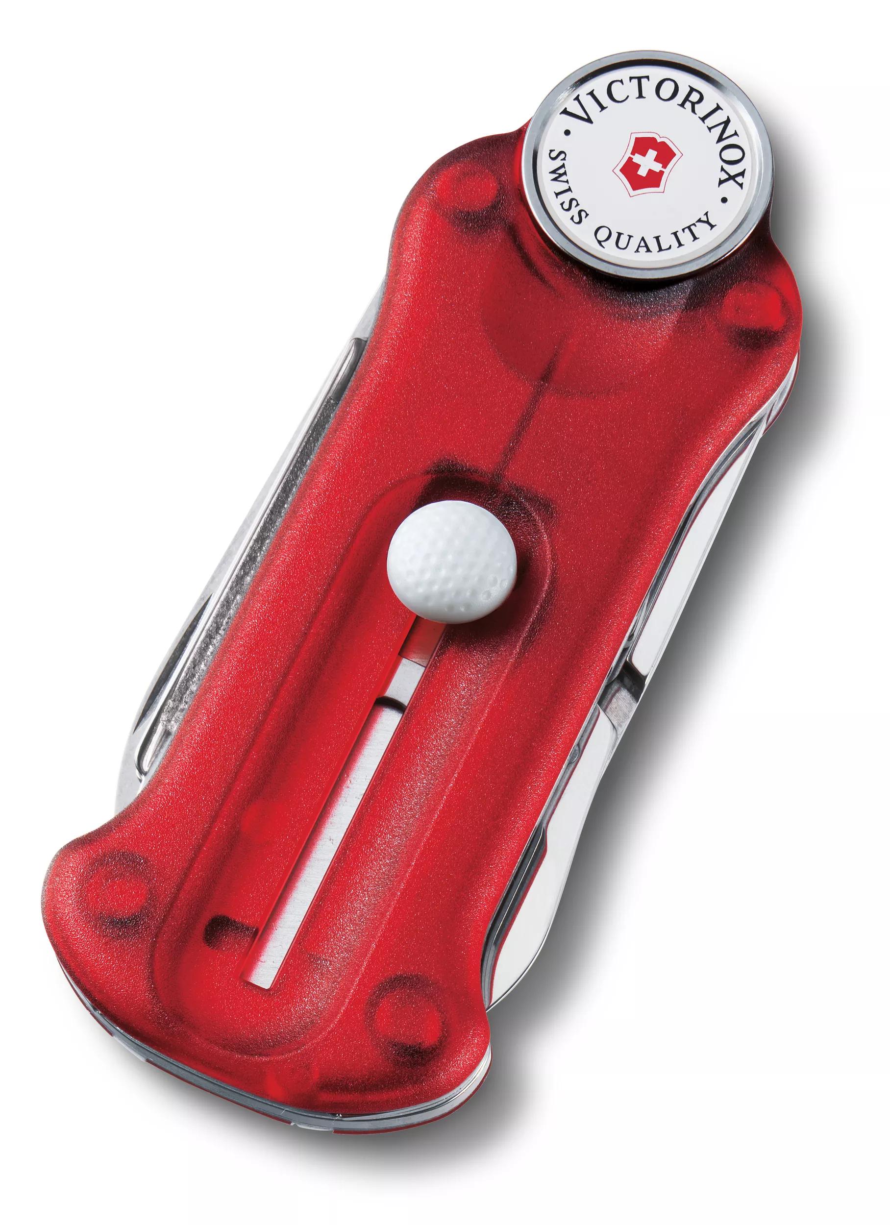 Golf Tool-rot transparent