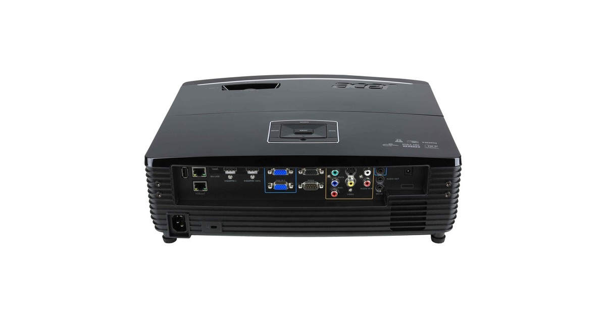 AcerP6600 dlp-projector  (Zwart, 3D, 30 dB(A) ECO, HDMI, LAN, LensShift)