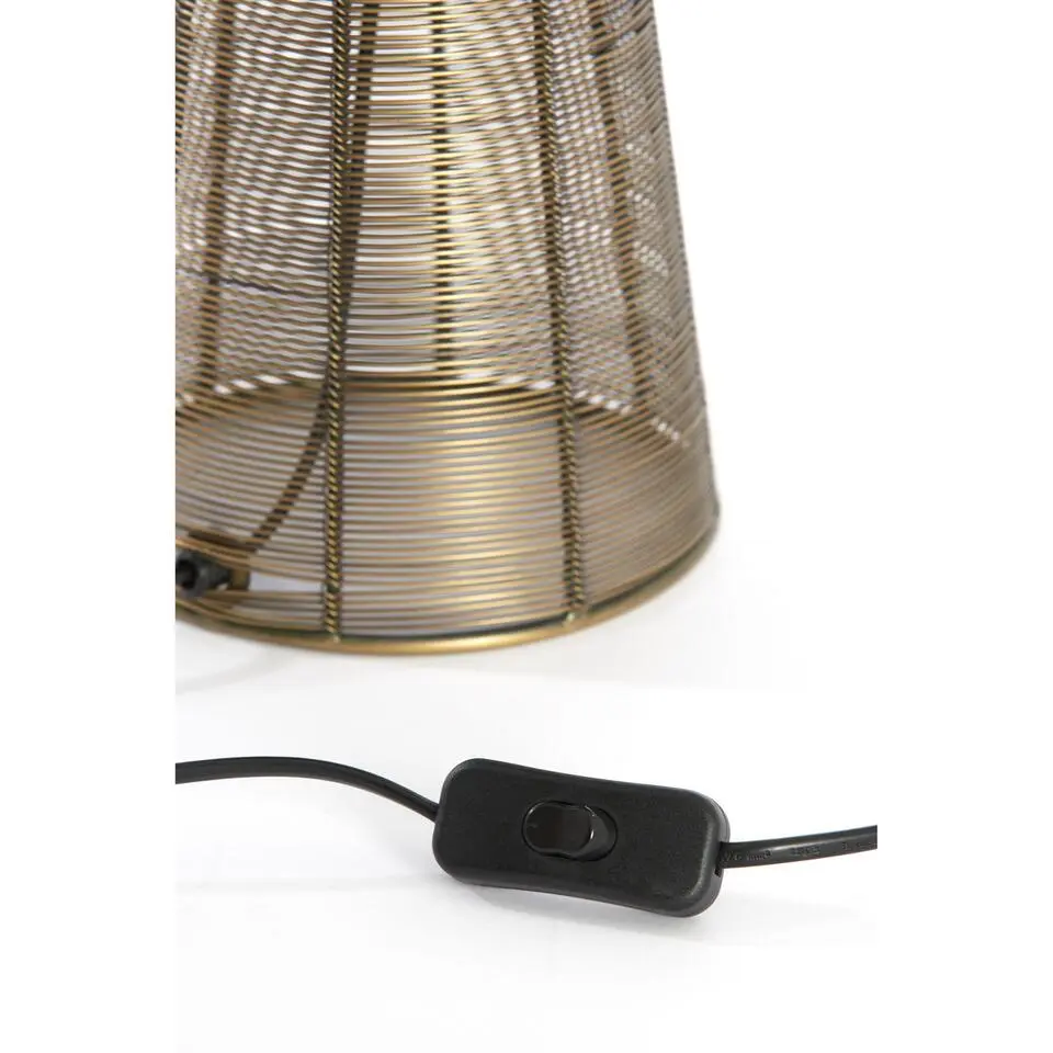 Tafellamp Aboso - Brons - Ø18cm