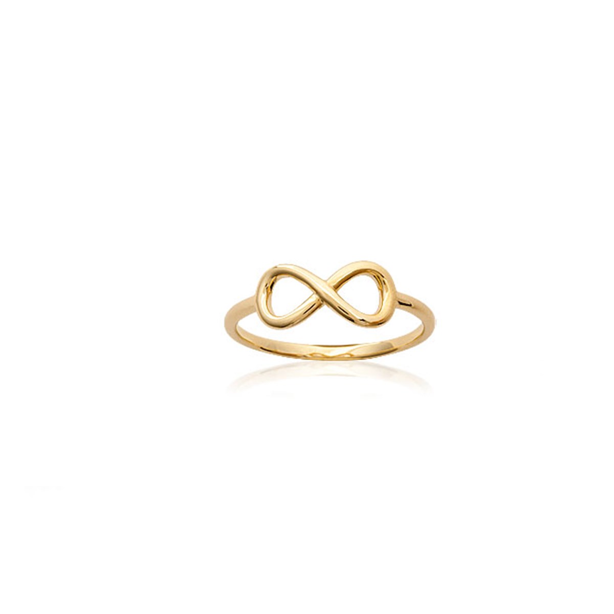 Bague plaqué or jaune PENSEE - Bijoux Privés Discovery